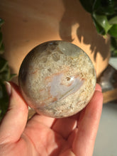 Load image into Gallery viewer, Flower Agate Sphere | Growth &amp; Inspiration
