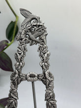 Load image into Gallery viewer, Vintage Pewter Hummingbird Easel
